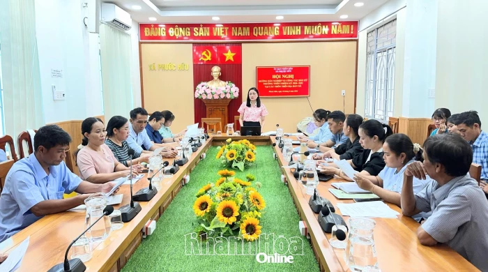 Xã Phước Hữu dự kiến bầu trưởng thôn vào ngày 16-8