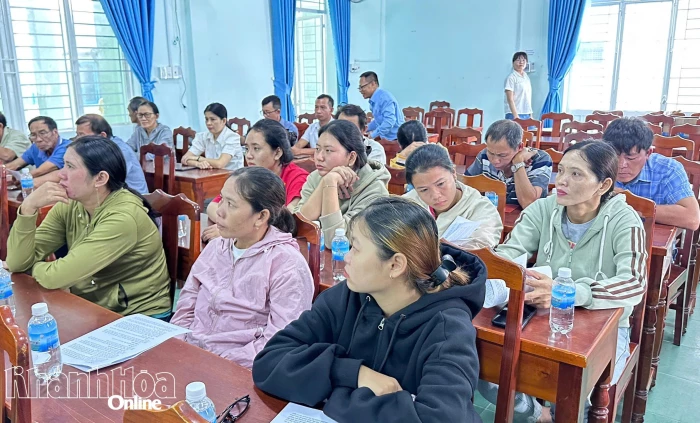 Tập huấn kỹ thuật thâm canh cây táo theo hướng VietGAP
