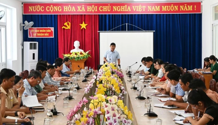 Xã Thuận Bắc triển khai công tác bầu cử trưởng thôn