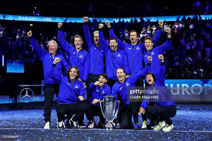 Laver Cup: Đội tuyển châu Âu giành lại chức vô địch đầy kịch tính