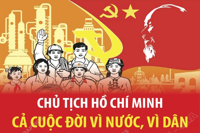 Chủ tịch Hồ Chí Minh: Cả cuộc đời vì nước, vì dân