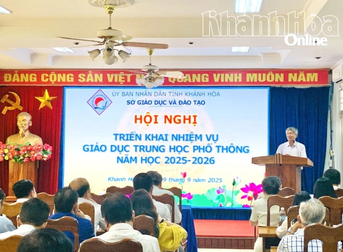 Triển khai nhiệm vụ năm học 2025 - 2026 cấp THPT