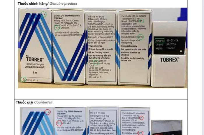 Phát hiện 5 loại thuốc nghi giả, Bộ Y tế yêu cầu ngừng sử dụng