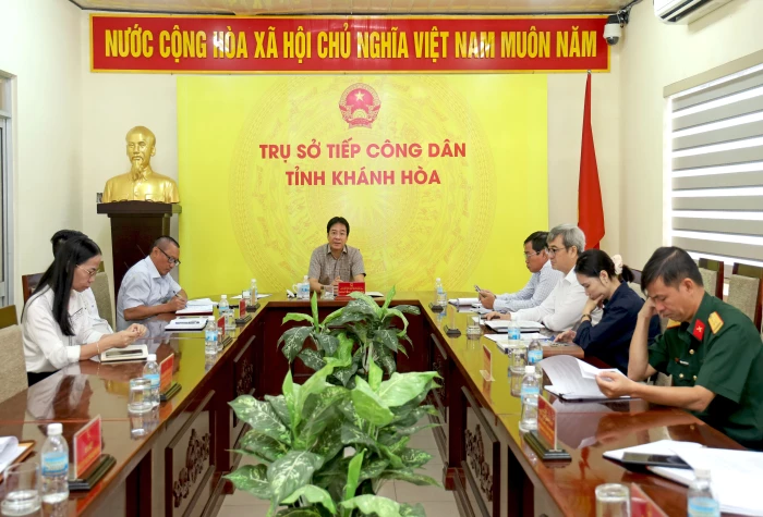 Phó Chủ tịch UBND tỉnh Nguyễn Long Biên tiếp công dân định kỳ tháng 8