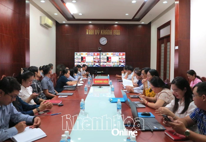 Hội nghị toàn quốc tập huấn ứng dụng trí tuệ nhân tạo cho cán bộ các cấp ủy và cơ quan đảng