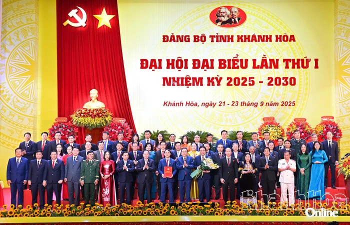 Khai mạc trọng thể Đại hội đại biểu Đảng bộ tỉnh Khánh Hòa lần thứ I, nhiệm kỳ 2025 - 2030