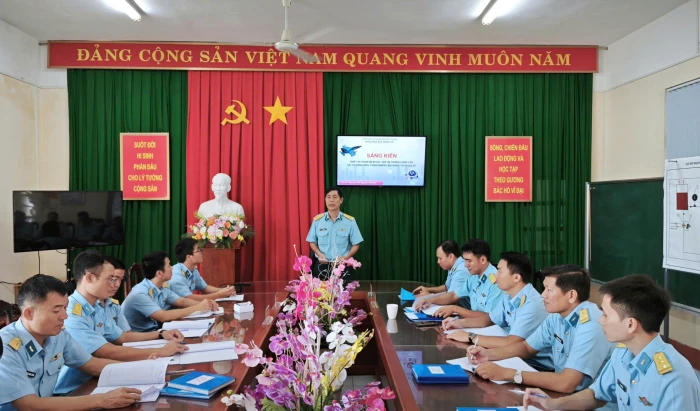 Trường Sĩ quan Không quân nghiệm thu đề tài, sáng kiến, giáo trình tài liệu năm 2025