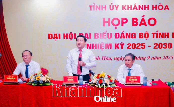 Khánh Hòa sẵn sàng cho Đại hội đại biểu Đảng bộ tỉnh lần thứ I, nhiệm kỳ 2025 - 2030