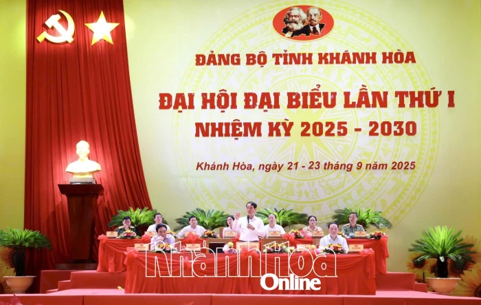 Tổng duyệt chương trình Đại hội đại biểu Đảng bộ tỉnh Khánh Hòa lần thứ I, nhiệm kỳ 2025 - 2030