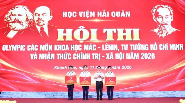 Học viện Hải quân tổ chức hội thi Olympic các môn khoa học Mác - Lênin, tư tưởng Hồ Chí Minh