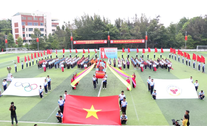 Gần 1.000 vận động viên tham gia Đại hội Thể dục thể thao sinh viên Trường Đại học Nha Trang