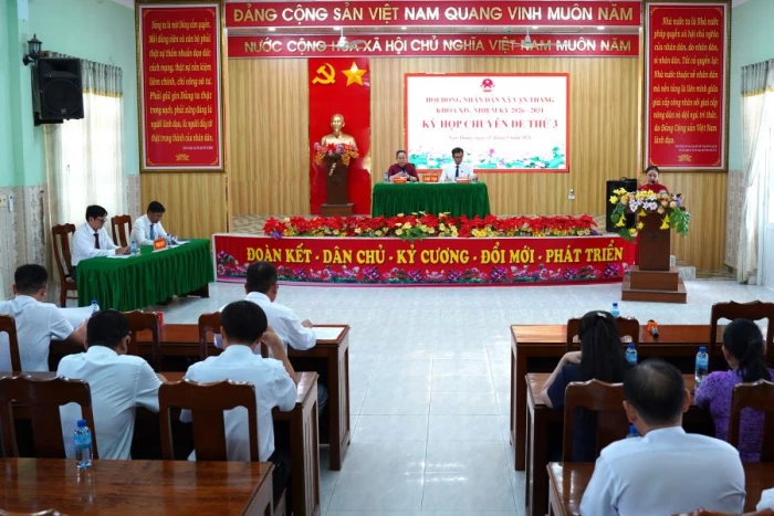 HĐND xã Vạn Thắng tổ chức Kỳ họp chuyên đề thứ 3