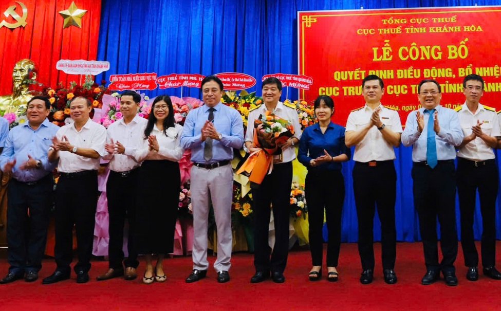 Ông Phạm Hoài Trung giữ chức Cục trưởng Cục Thuế tỉnh Khánh Hòa