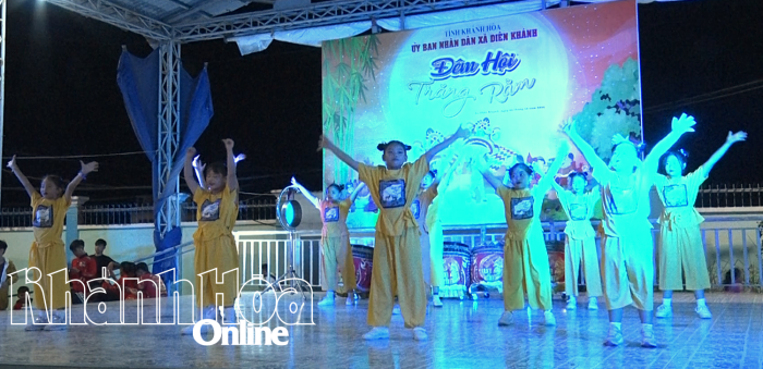 Xã Diên Khánh: Hơn 300 thiếu nhi tham gia chương trình “Đêm hội trăng rằm”
