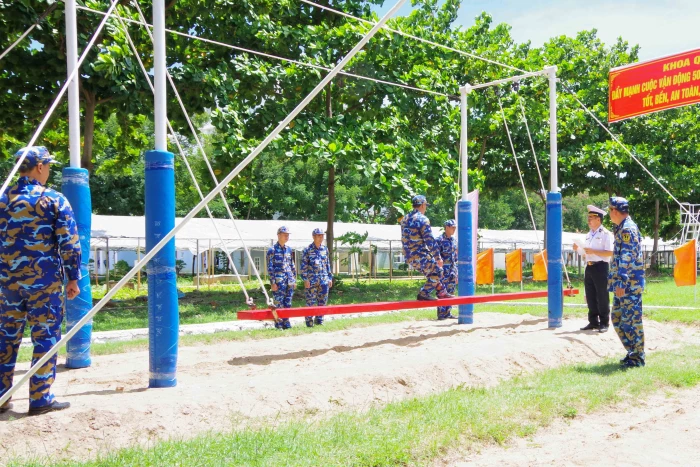 Học viện Hải quân bế mạc Hội thi phòng học, thao trường, bãi tập năm 2025
