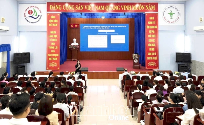 Sở Y tế Khánh Hòa tập huấn nghiệp vụ về đấu thầu