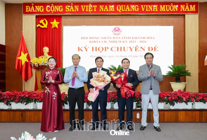 Đồng chí Lữ Thanh Hải được bầu giữ chức vụ Phó Chủ tịch HĐND tỉnh Khánh Hòa khóa VII nhiệm kỳ 2021 - 2026