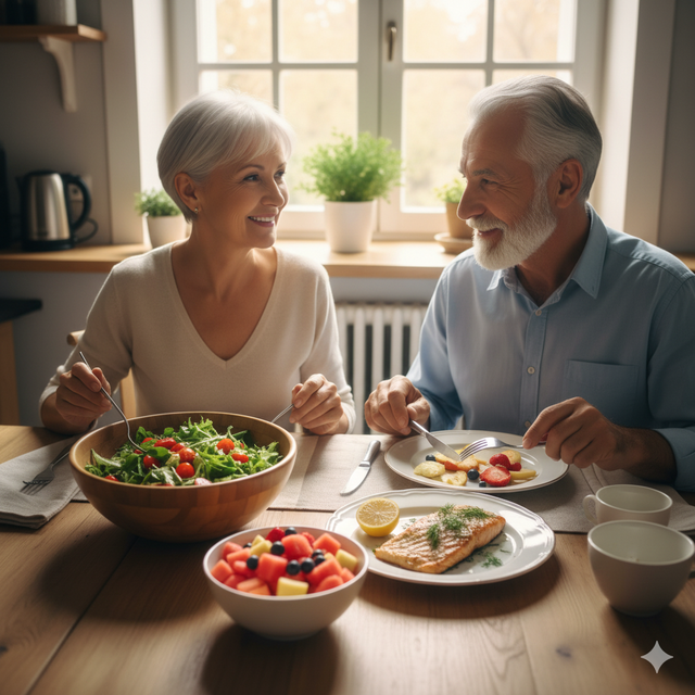 5 mẹo thay đổi trong dinh dưỡng giúp người cao tuổi lão hóa khỏe mạnh