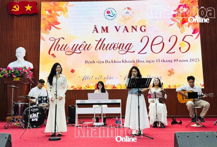 Bệnh viện Đa khoa Khánh Hòa tổ chức chương trình mang âm nhạc đến bệnh viện