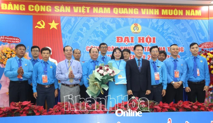 Đại hội Công đoàn phường Tây Nha Trang lần thứ I