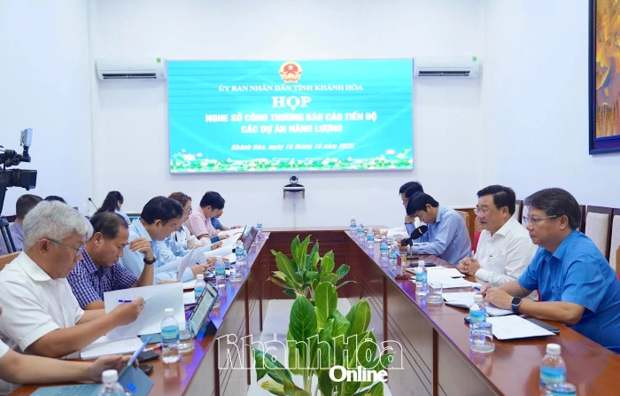 Rà soát tiến độ các dự án năng lượng