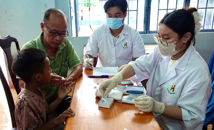 Điều tra bệnh sốt rét tại xã Bác Ái và xã Bác Ái Đông