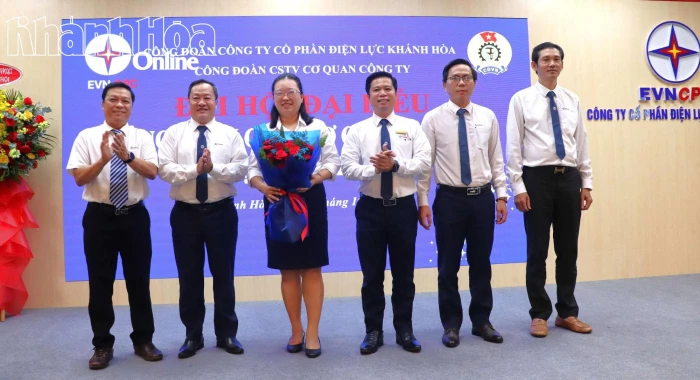 Đại hội Công đoàn cơ sở Công ty Cổ phần Điện lực Khánh Hòa nhiệm kỳ 2025-2030