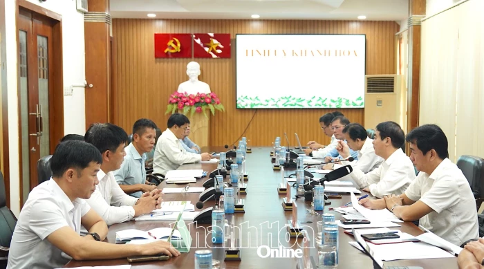 Đẩy nhanh tiến độ xây dựng Khu Công nghiệp Dốc Đá Trắng