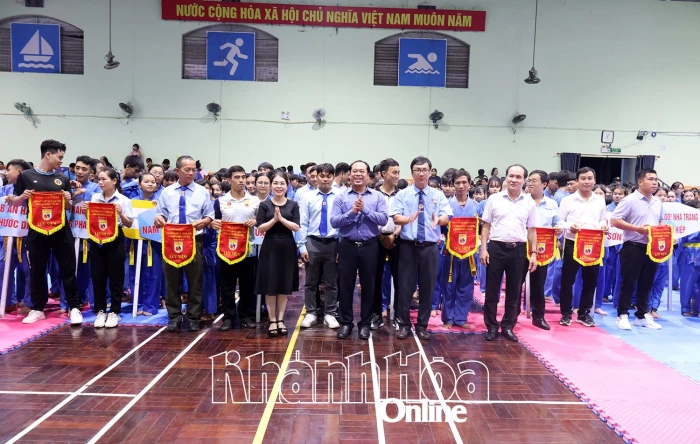 Khai mạc Giải Vovinam các nhóm tuổi tỉnh Khánh Hòa năm 2025