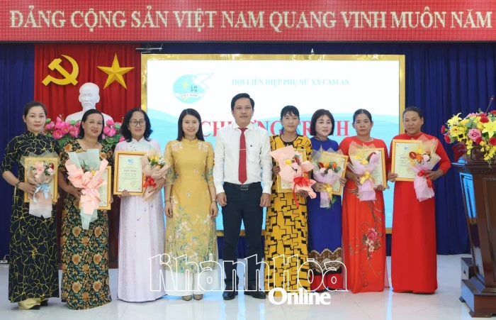 Hội Liên hiệp Phụ nữ xã Cam An kỷ niệm 95 năm ngày thành lập Hội Liên hiệp Phụ nữ Việt Nam