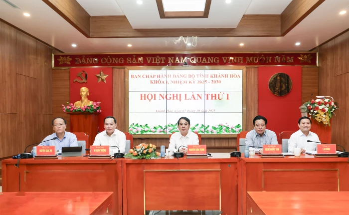 Hội nghị lần thứ I Ban Chấp hành Đảng bộ tỉnh Khánh Hòa khóa I