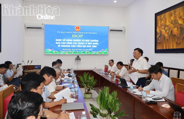 Tăng cường công tác quản lý nhà nước về khoáng sản trong giai đoạn mới