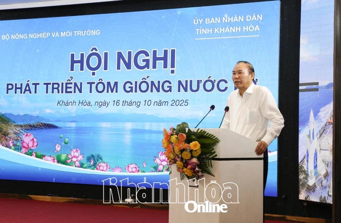 Tập trung các giải pháp tạo nguồn tôm giống nước lợ chất lượng cao