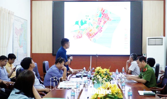 Hội nghị tư vấn báo cáo phương án quy hoạch phân khu tỷ lệ 1/2000 khu vực Cam Ranh