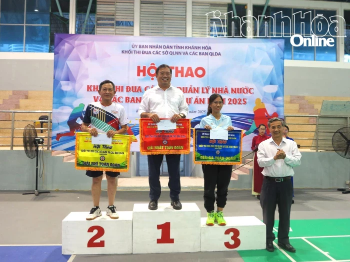 Hội thao Khối thi đua các sở quản lý nhà nước và các ban quản lý dự án