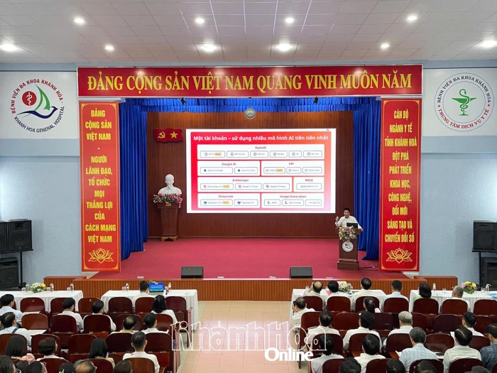 Hội thảo Ứng dụng AI trong công tác quản lý, điều hành tại các cơ sở y tế