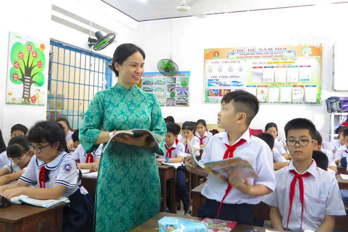 Trường Tiểu học Vĩnh Nguyên 1: Đổi mới, sáng tạo trong dạy và học