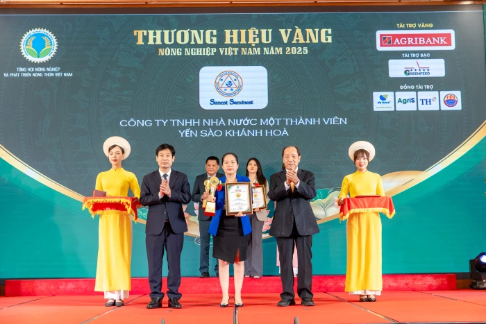 Khánh Hòa có 2 “Thương hiệu vàng nông nghiệp Việt Nam năm 2025”