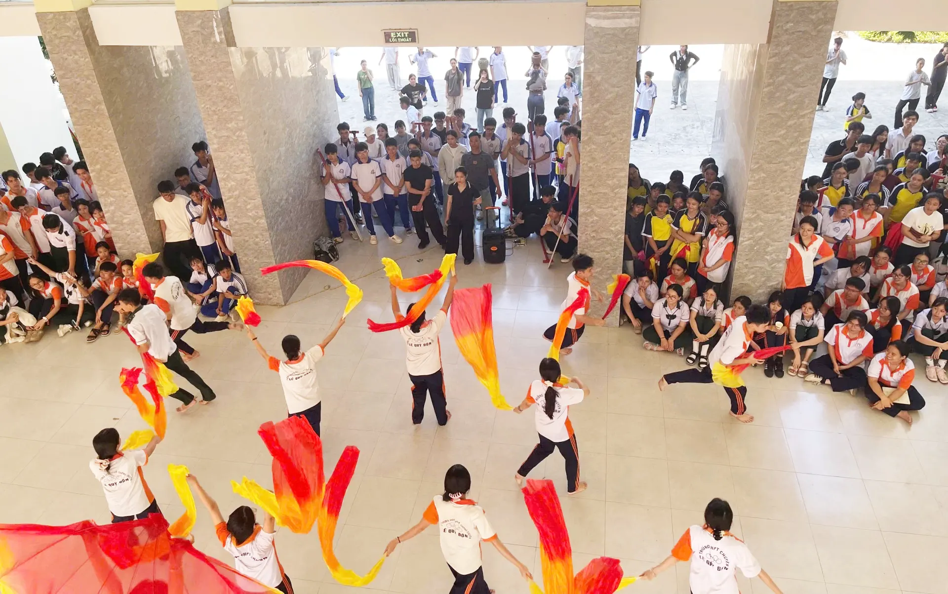 Đoàn Trường THPT Chuyên Lê Quý Đôn - Đông Hải rộn ràng chuẩn bị cho cầu truyền hình chung kết Đường lên đỉnh Olympia 2026