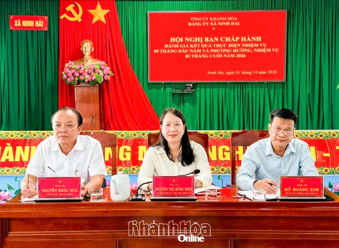 Xã Ninh Hải đạt nhiều kết quả tích cực trong 9 tháng năm 2026