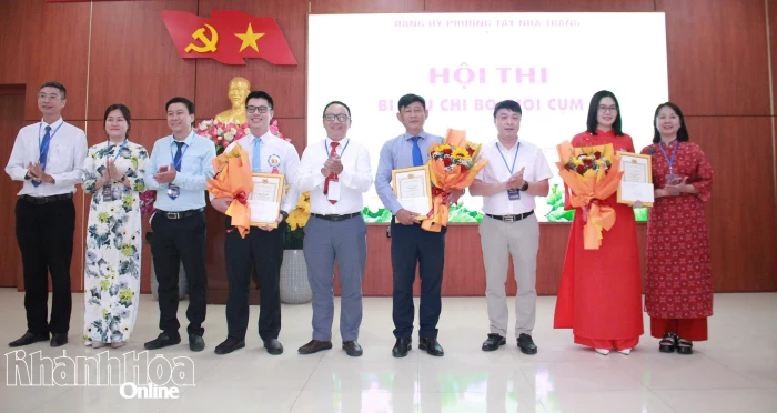 Đảng ủy phường Tây Nha Trang tổ chức Hội thi Bí thư chi bộ giỏi