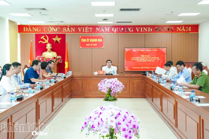 Ban Tổ chức Trung ương triển khai xây dựng cơ sở dữ liệu vị trí việc làm của hệ thống chính trị