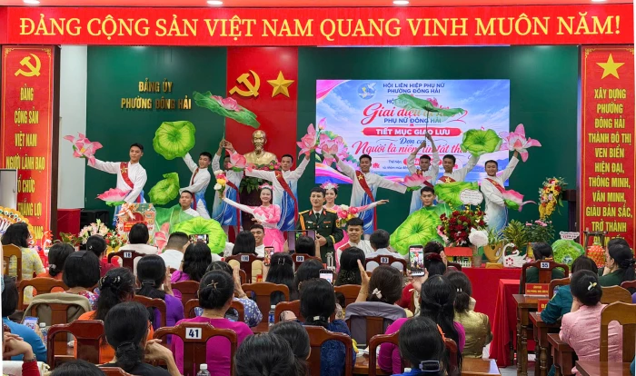 Hội Liên hiệp Phụ nữ phường Đông Hải tổ chức các hoạt động kỷ niệm ngày 20-10