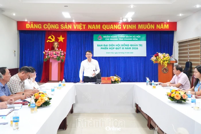 9 tháng năm 2026, doanh số cho vay tín dụng chính sách hơn 2.906 tỷ đồng