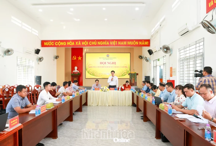 Cụm thi đua số 2 Hội Nông dân tỉnh tổ chức hội nghị bình xét thi đua