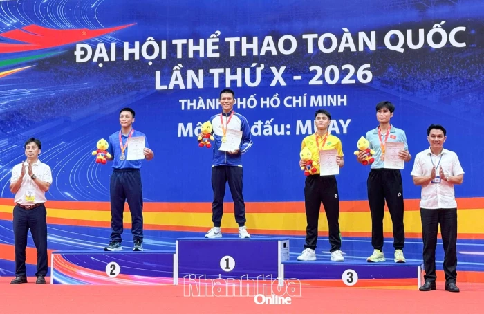 Muay Khánh Hòa giành 3 huy chương Đại hội Thể thao toàn quốc lần thứ X