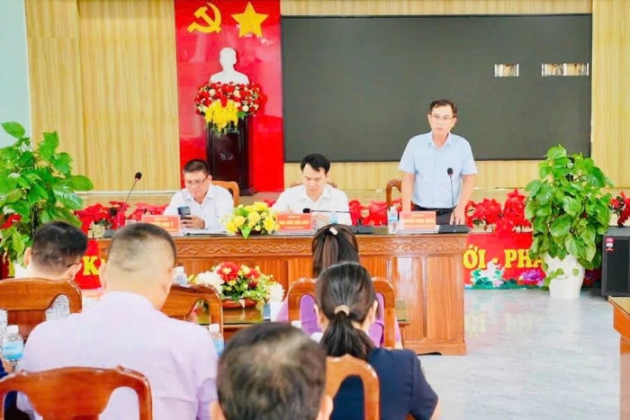 Hội nghị lần thứ 9 Ban Chấp hành Đảng bộ xã Vạn Thắng