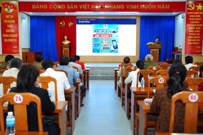 Phường Bắc Cam Ranh tuyên truyền pháp luật về quản lý thiết bị bay không người lái
