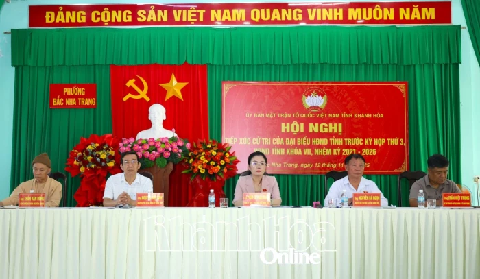 Cử tri phường Bắc Nha Trang kiến nghị nhiều vấn đề về môi trường và quản lý đô thị