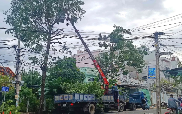 Xã Vạn Ninh: Kiểm tra các khu vực xung yếu, chủ động ứng phó bão số 15
